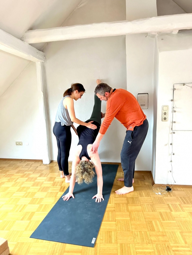 Impressionen von der Ausbildung zum/zur Yogalehrer/in